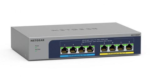 Przełącznik MS108UP Switch 8x2.5GE PoE++ Przełącznik MS108UP Switch 8x2.5GE PoE++
