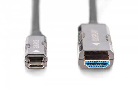 Kabel adapter hybrydowy AOC USB Typ C na HDMI 4K 60Hz 15m Kabel adapter hybrydowy AOC USB Typ C na HDMI 4K 60Hz 15m
