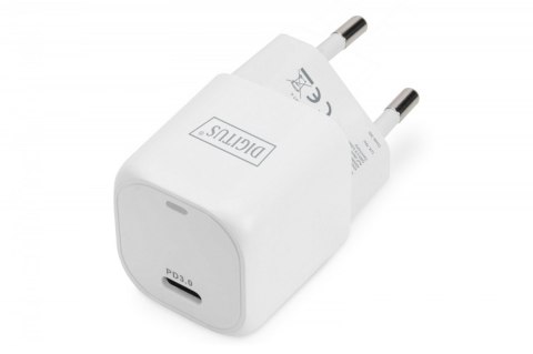 Ładowarka sieciowa mini zasilacz 1x USB-C PD 3.0 20W Biała Ładowarka sieciowa mini zasilacz 1x USB-C PD 3.0 20W Biała