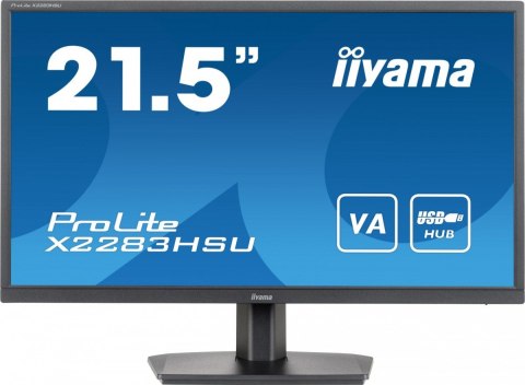 Monitor 21.5 cala X2283HSU-B1 VA,HDMI,DP,2x2W,2xUSB,1ms,VESA Monitor 21.5 cala X2283HSU-B1 VA,HDMI,DP,2x2W,2xUSB,1ms,VESA