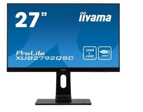 Monitor 27 cali XUB2792QSC-B1 IPS,QHD,USB-C,HDMI,DP,USB3.0,2x2W