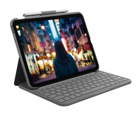 Etui z klawiaturą Slim Folio do iPada 10-tej generacji US szare Etui z klawiaturą Slim Folio do iPada 10-tej generacji US szare