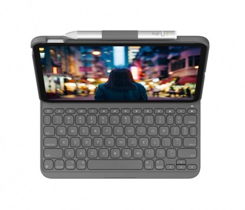 Etui z klawiaturą Slim Folio do iPada 10-tej generacji US szare Etui z klawiaturą Slim Folio do iPada 10-tej generacji US szare