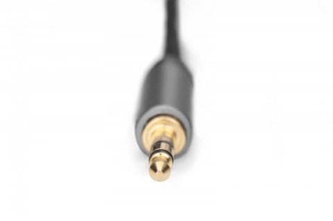 Kabel adapter audio MiniJack/Cinch Stereo Typ 3.5mm/2xRCA M/M nylon 1m Kabel adapter audio MiniJack/Cinch Stereo Typ 3.5mm/2xRCA M/M nylon 1m