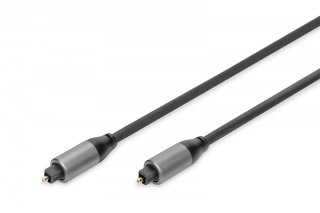 Kabel audio optyczny Toslink 2.2mm/Toslink 2.2mm M/M aluminium, 3m