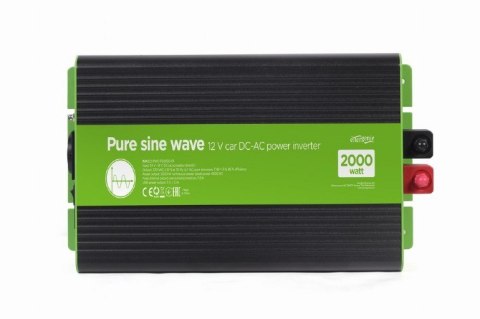 Przetwornica 12V/230V 2000W/4000W czysty sinus