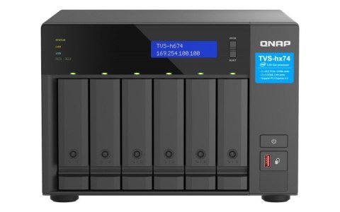 Serwer NAS TVS-h674-i5-32G 6x0HDD Intel i5-12400 32GB SODIMM DDR4 Serwer NAS TVS-h674-i5-32G 6x0HDD Intel i5-12400 32GB SODIMM DDR4