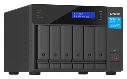 Serwer NAS TVS-h674-i5-32G 6x0HDD Intel i5-12400 32GB SODIMM DDR4 Serwer NAS TVS-h674-i5-32G 6x0HDD Intel i5-12400 32GB SODIMM DDR4