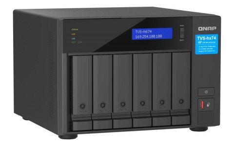 Serwer NAS TVS-h674-i5-32G 6x0HDD Intel i5-12400 32GB SODIMM DDR4 Serwer NAS TVS-h674-i5-32G 6x0HDD Intel i5-12400 32GB SODIMM DDR4