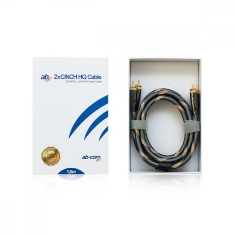 Kabel AB HQ 2xCINCH 1,5m Kabel AB HQ 2xCINCH 1,5m