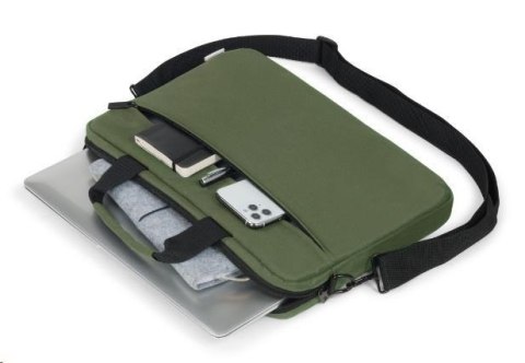 Torba do notebooka 14-15.6 cali BASE XX Slim Case oliwkowa zieleń Torba do notebooka 14-15.6 cali BASE XX Slim Case oliwkowa zieleń
