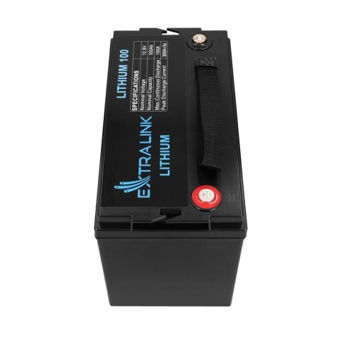 Akumulator LiFePO4 100AH 12.8V BMS EX.30455 Akumulator LiFePO4 100AH 12.8V BMS EX.30455