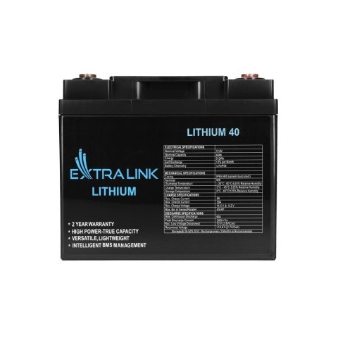 Akumulator LiFePO4 40AH 12.8V BMS EX.30431 Akumulator LiFePO4 40AH 12.8V BMS EX.30431