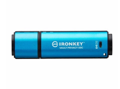 Pendrive 64GB IronKey Vault Privacy 50C AES-256 FIPS-197 Pendrive 64GB IronKey Vault Privacy 50C AES-256 FIPS-197