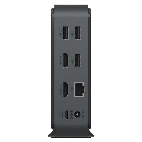 Stacja dokująca IB-DK2261AC 13w1 USB Type-C,7xUSB,czytnik kart,Audio in/out,LAN,HDMI Stacja dokująca IB-DK2261AC 13w1 USB Type-C,7xUSB,czytnik kart,Audio in/out,LAN,HDMI