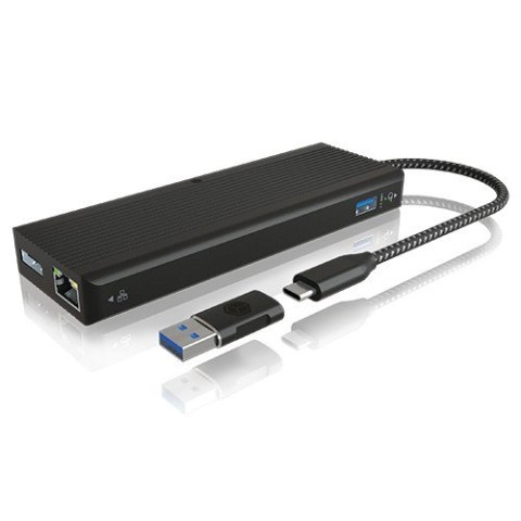 Stacja dokująca IB-DK4080AC 9w1,2x HDMI & 2x DisplayPoprt,USB,Headset combo, LAN, Power delivery up to 100W Stacja dokująca IB-DK4080AC 9w1,2x HDMI & 2x DisplayPoprt,USB,Headset combo, LAN, Power delivery up to 100W