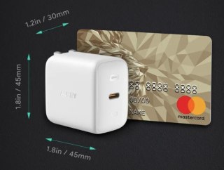 PA-B2 White Omnia GaN ładowarka sieciowa 1xUSB-C 61W Power Delivery 3.0 3A
