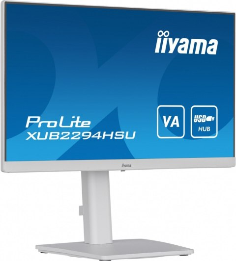 Monitor 21.5 cala XUB2294HSU-W2 VA,FHD,HDMI,DP,HAS(150mm)USB3.0,2x2W