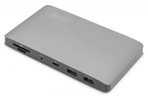 Stacja dokująca USB-C 11-portów z Thunderbolt 3, 8K 30Hz, PD 3.0, RJ45, Aluminiowa Stacja dokująca USB-C 11-portów z Thunderbolt 3, 8K 30Hz, PD 3.0, RJ45, Aluminiowa