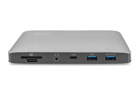 Stacja dokująca USB-C 11-portów z Thunderbolt 3, 8K 30Hz, PD 3.0, RJ45, Aluminiowa Stacja dokująca USB-C 11-portów z Thunderbolt 3, 8K 30Hz, PD 3.0, RJ45, Aluminiowa
