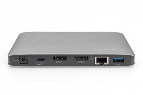 Stacja dokująca USB-C 11-portów z Thunderbolt 3, 8K 30Hz, PD 3.0, RJ45, Aluminiowa Stacja dokująca USB-C 11-portów z Thunderbolt 3, 8K 30Hz, PD 3.0, RJ45, Aluminiowa