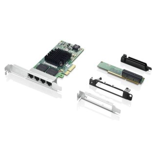 Karta rozszerzeń sieci Ethernet Intel I350-T4 4-portowa 4XC0R41416