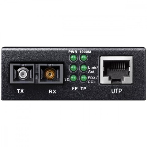 Konwerter światłowodowy MC100GSA-20 Gigabit Media Converter 1310nm SM 20Km SC