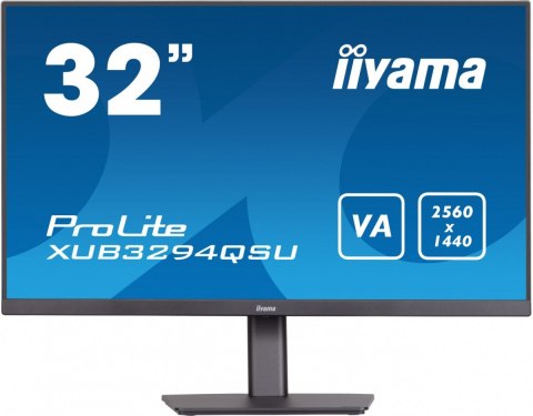 Monitor 32 cale XUB3294QSU-B1 VA,WQHD,HDMI,DP,HAS(150mm),USB3.0,2x2W Monitor 32 cale XUB3294QSU-B1 VA,WQHD,HDMI,DP,HAS(150mm),USB3.0,2x2W