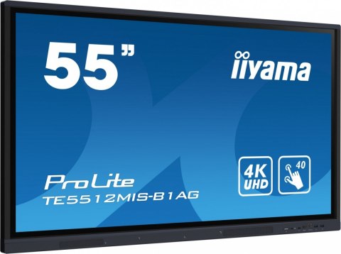Monitor interaktywny 55 cali TE5512MIS-B1AG INFRARED,40pkt,IPS,4K,,7H,WiFi