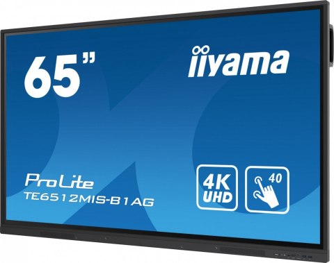Monitor interaktywny 65 cali TE6512MIS-B1AG INFRARED,40pkt,IPS,4K,,7H,WiFi Monitor interaktywny 65 cali TE6512MIS-B1AG INFRARED,40pkt,IPS,4K,,7H,WiFi