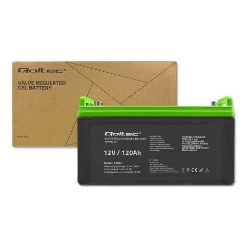 Akumulator żelowy | 12V | 120Ah | GEL Akumulator żelowy | 12V | 120Ah | GEL