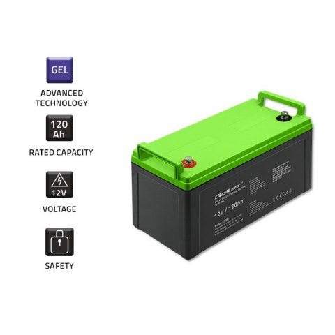 Akumulator żelowy | 12V | 120Ah | GEL Akumulator żelowy | 12V | 120Ah | GEL