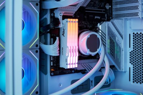 Pamięć DDR5 Fury Beast RGB 32GB(1*32GB)/6000 CL36 biała Pamięć DDR5 Fury Beast RGB 32GB(1*32GB)/6000 CL36 biała