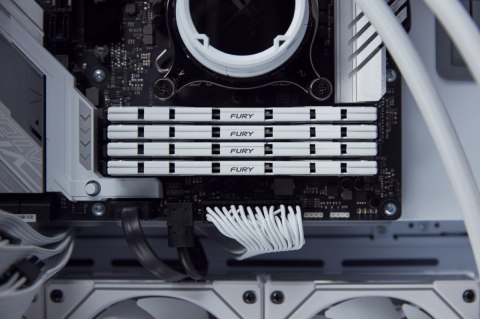 Pamięć DDR5 Fury Renegade 32GB(2*16GB)/6400 CL32 biała Pamięć DDR5 Fury Renegade 32GB(2*16GB)/6400 CL32 biała