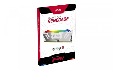 Pamięć DDR5 Fury Renegade RGB 16GB(1*16GB)/7200 CL38 Pamięć DDR5 Fury Renegade RGB 16GB(1*16GB)/7200 CL38