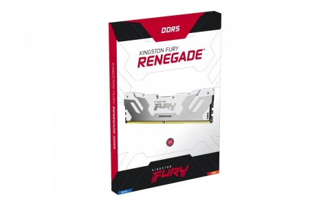 Pamięć DDR5 Fury Renegade White 16GB(1*16GB)/6400 CL32 Pamięć DDR5 Fury Renegade White 16GB(1*16GB)/6400 CL32