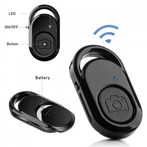 Uniwersalny statyw z samowyzwalaczem Bluetooth do aparatów kamer smartfonów max 2kg z pilotem MC-165 Uniwersalny statyw z samowyzwalaczem Bluetooth do aparatów kamer smartfonów max 2kg z pilotem MC-165