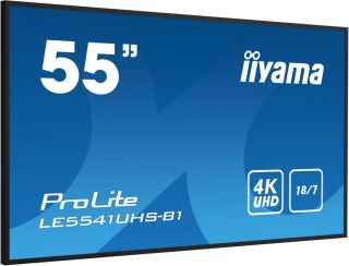 Monitor 55 cali LE5541UHS-B1 IPS,4K,18/7,LAN,USB,HDMI