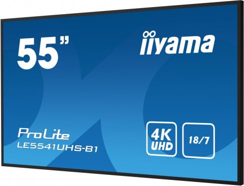 Monitor 55 cali LE5541UHS-B1 IPS,4K,18/7,LAN,USB,HDMI Monitor 55 cali LE5541UHS-B1 IPS,4K,18/7,LAN,USB,HDMI
