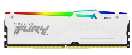 Pamięć DDR5 Fury Beast RGB 128GB(4*32GB)/5200 CL40 biała Pamięć DDR5 Fury Beast RGB 128GB(4*32GB)/5200 CL40 biała