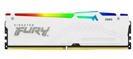 Pamięć DDR5 Fury Beast RGB 64GB(4*16GB)/6000 CL40 biała Pamięć DDR5 Fury Beast RGB 64GB(4*16GB)/6000 CL40 biała
