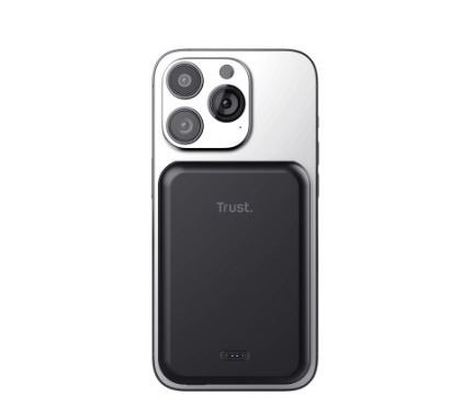 Powerbank Magnetic Wireless 5000mAh czarny Powerbank Magnetic Wireless 5000mAh czarny
