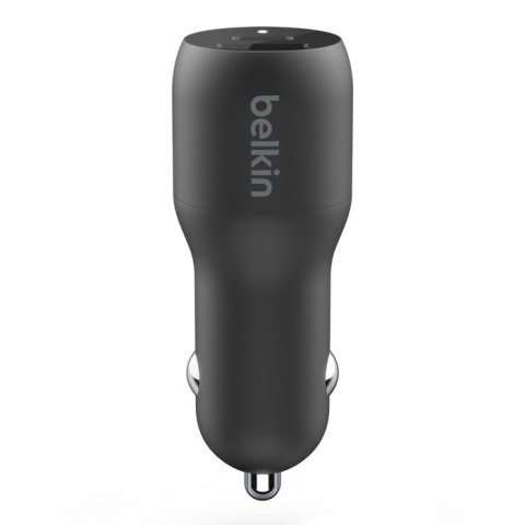 Dwuportowa ładowarka samochodowa BoostCharge z PPS 37W USB-C PD Dual PPS USB-C 25W USB-A 12W Dwuportowa ładowarka samochodowa BoostCharge z PPS 37W USB-C PD Dual PPS USB-C 25W USB-A 12W