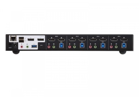 Przełącznik KVM 4-Port USB 3.0 4K DP Dual Display KVMP Switch Przełącznik KVM 4-Port USB 3.0 4K DP Dual Display KVMP Switch