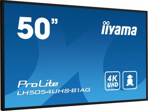 Monitor 50 cali LH5054UHS-B1AG 24/7, VA, ANDROID.11, 4K, SDM, 2x10W Monitor 50 cali LH5054UHS-B1AG 24/7, VA, ANDROID.11, 4K, SDM, 2x10W