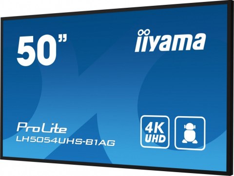 Monitor 50 cali LH5054UHS-B1AG 24/7, VA, ANDROID.11, 4K, SDM, 2x10W Monitor 50 cali LH5054UHS-B1AG 24/7, VA, ANDROID.11, 4K, SDM, 2x10W