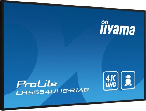 Monitor 55 cali LH5554UHS-B1AG 24/7, IPS, ANDROID.11, 4K, SDM, 2x10W Monitor 55 cali LH5554UHS-B1AG 24/7, IPS, ANDROID.11, 4K, SDM, 2x10W