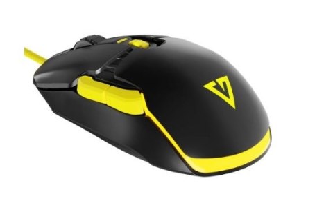 Mysz optyczna przewodowa Volcano Jager czarna Mysz optyczna przewodowa Volcano Jager czarna