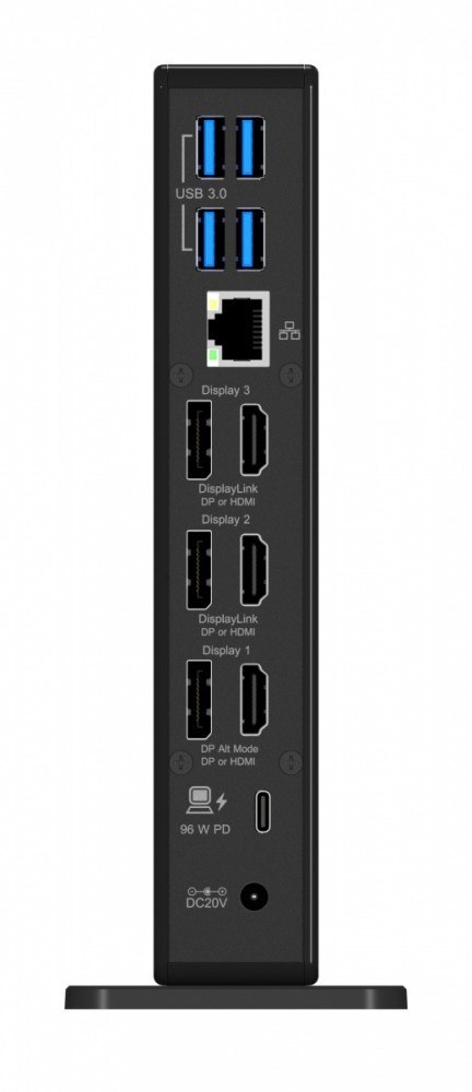 Stacja dokująca IB-DK2256AC 12in1,HDMI,DP,USB,CR,LAN,PD 96Watt Stacja dokująca IB-DK2256AC 12in1,HDMI,DP,USB,CR,LAN,PD 96Watt