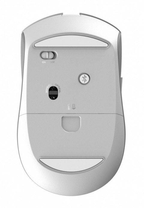 Mysz optyczna bezprzewodowa 2.4GHz+BT 7200M Biała Mysz optyczna bezprzewodowa 2.4GHz+BT 7200M Biała
